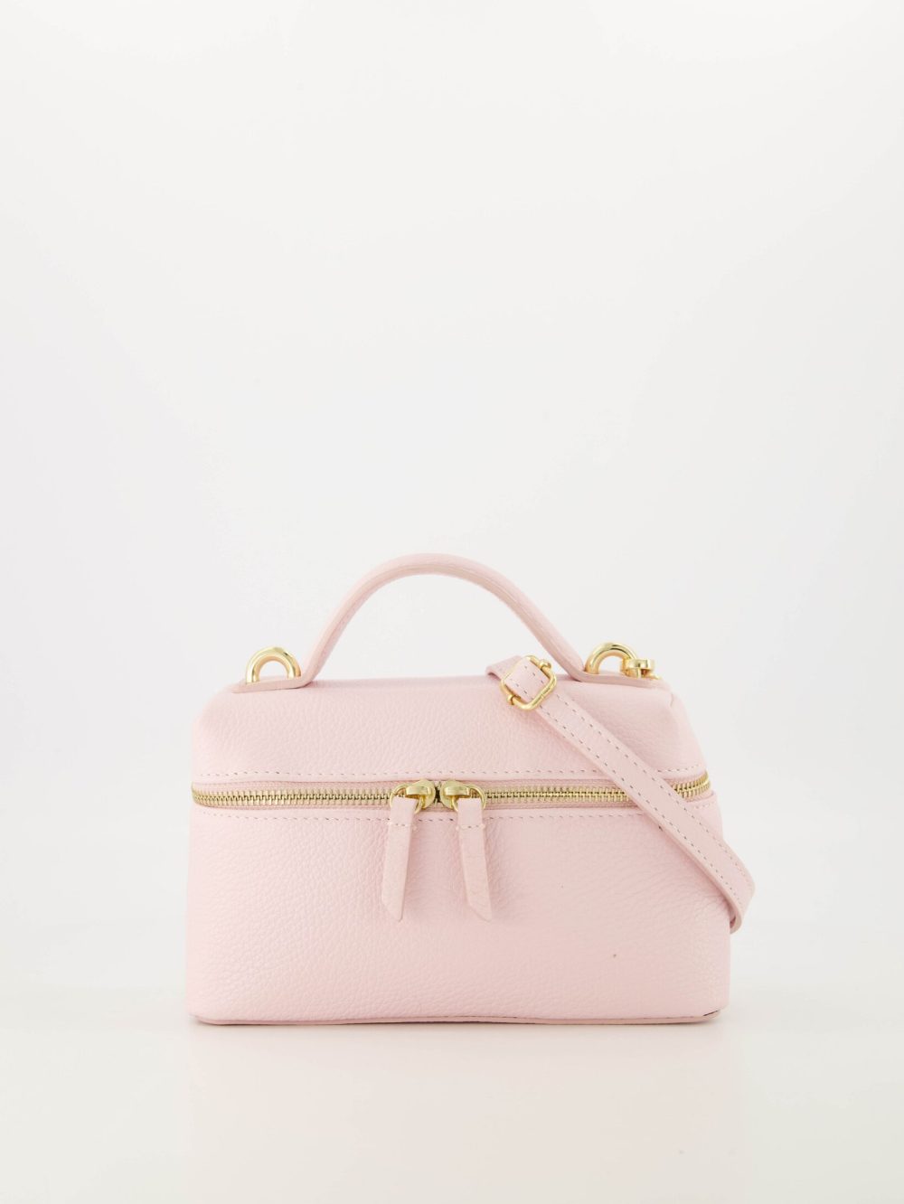 Leren tas roze Catalina