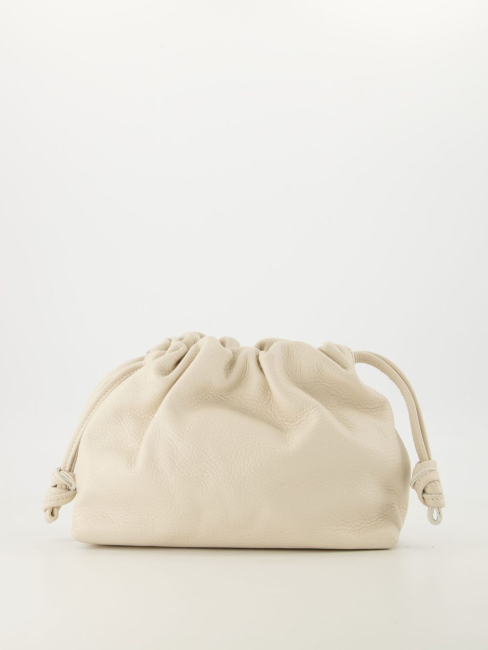 Leren tas beige Carmela