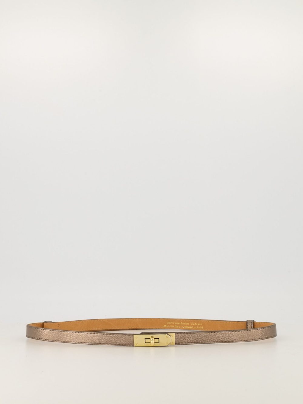 Riem verstelbaar met gesp brons