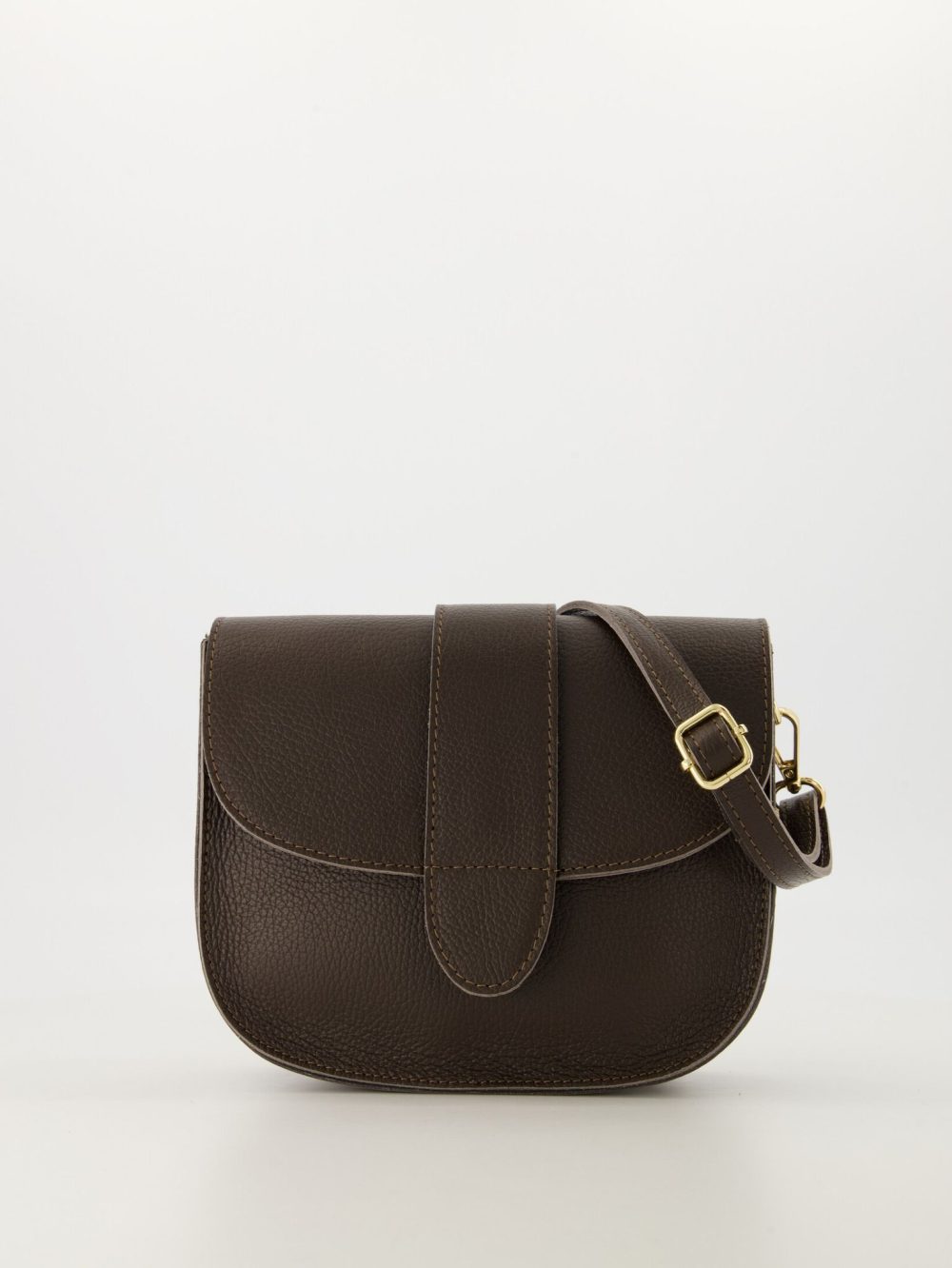 Leren tas donkerbruin Adriana