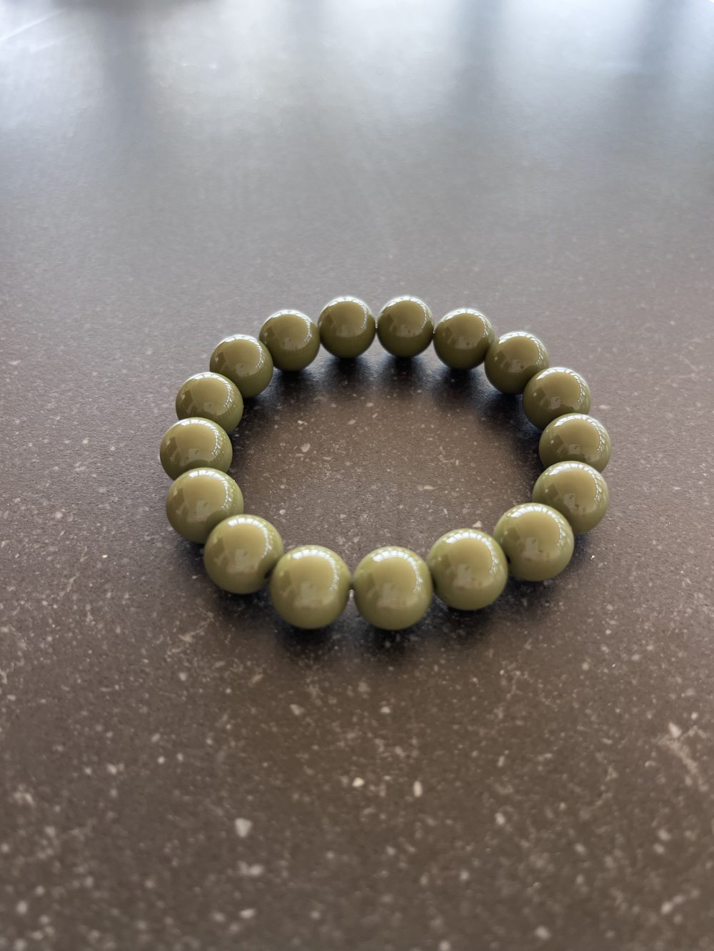 Kralen armband groen
