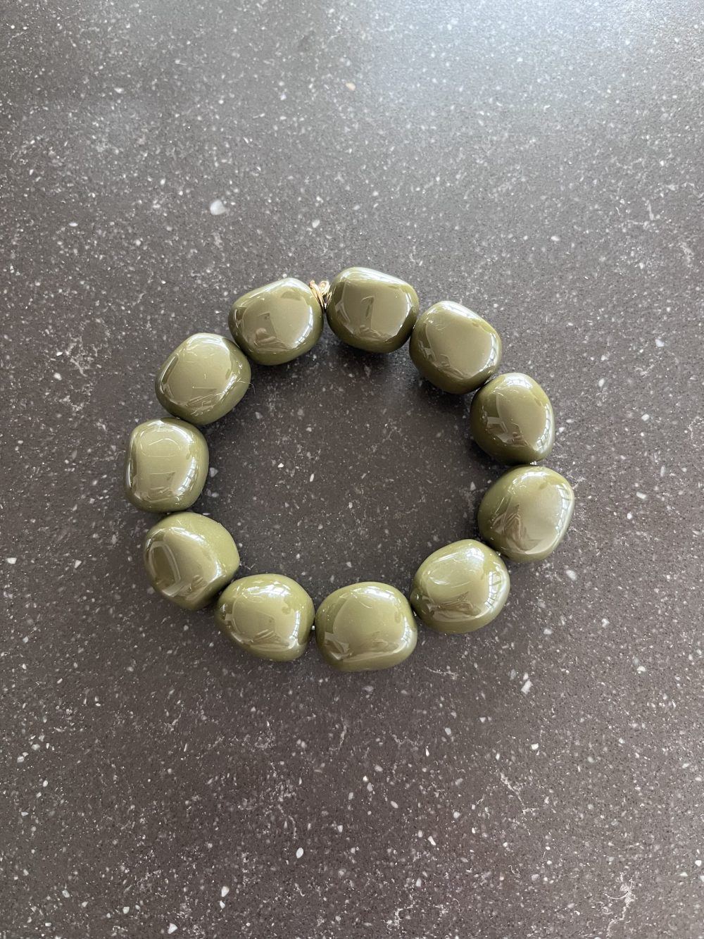 Kralen armband groen
